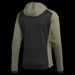 Discount adidas Stockh Ho Fl Jacket Black/Green Svart och Grön