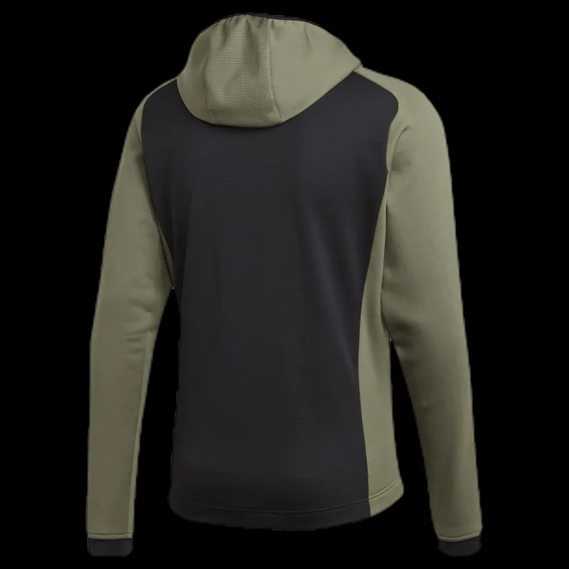Discount adidas Stockh Ho Fl Jacket Black/Green Svart och Grön