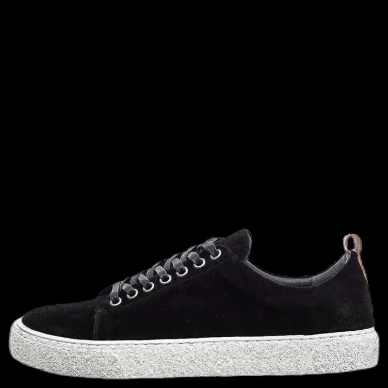 Best Sneaky Steve Stoked Low Suede Black Svart