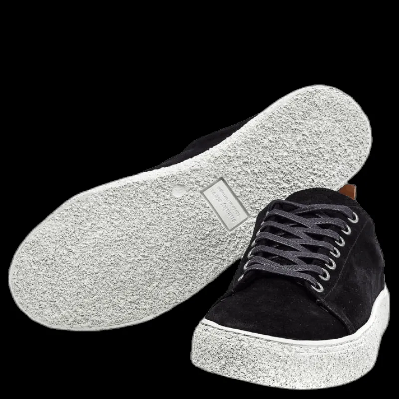 Best Sneaky Steve Stoked Low Suede Black Svart