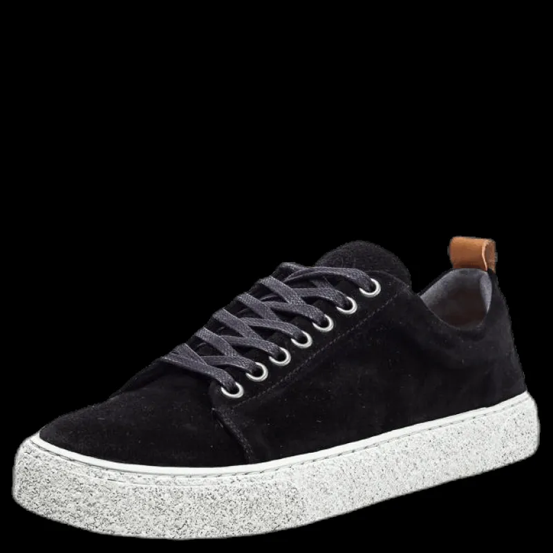 Best Sneaky Steve Stoked Low Suede Black Svart