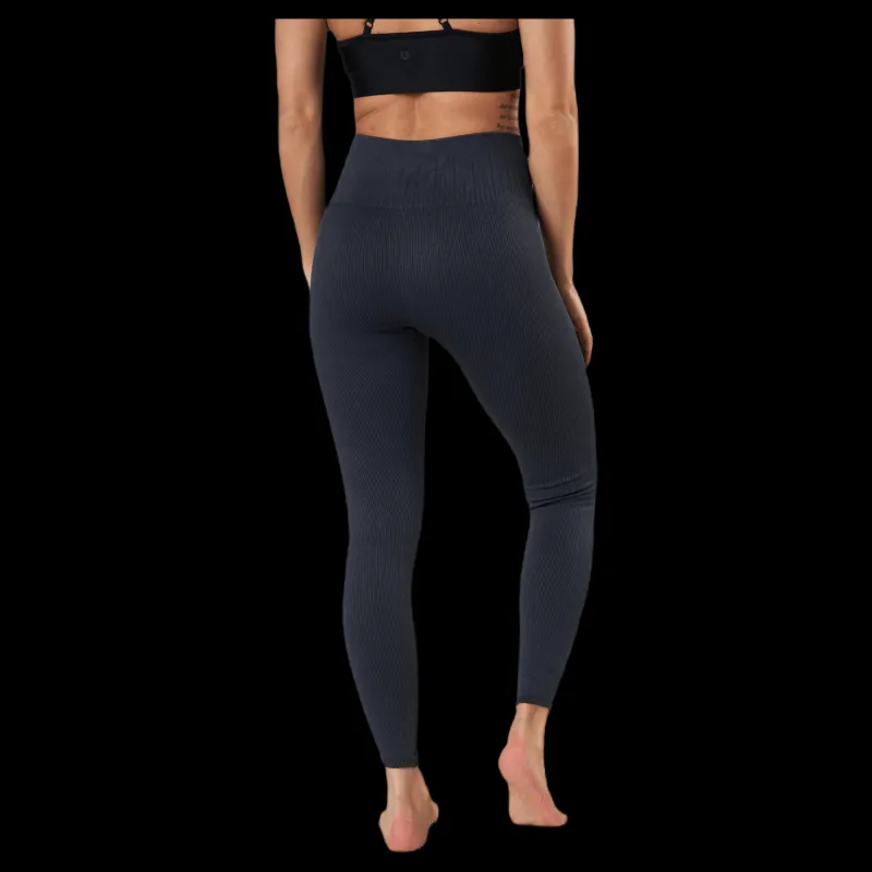 BLACC Stonewash Seamless Leggings Black/Grey Svart och Grå