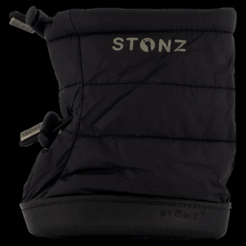 Stonz Toddler Puffer Booties Black Svart