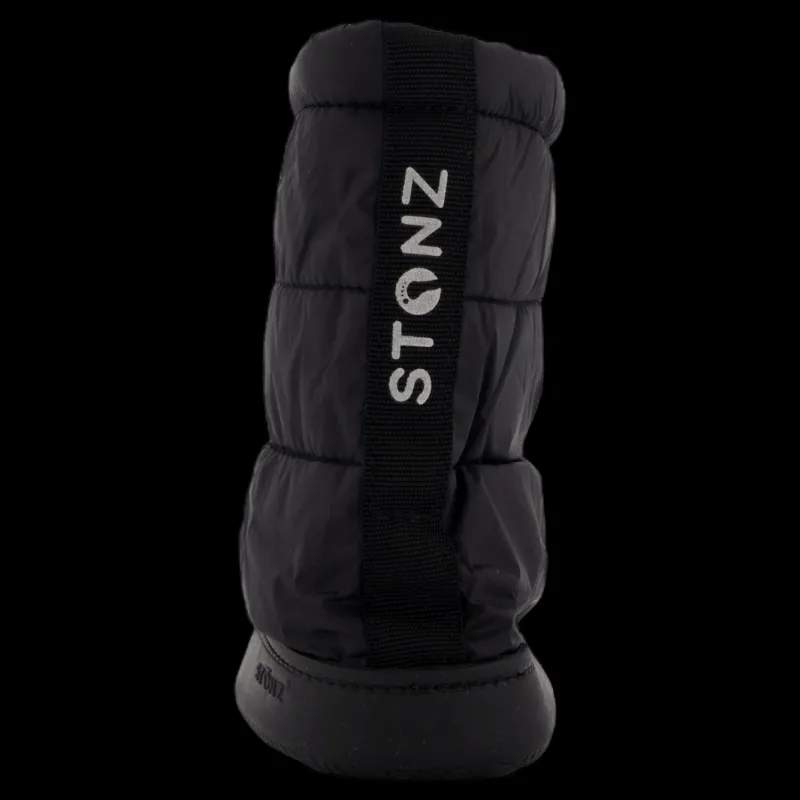 Stonz Toddler Puffer Booties Black Svart