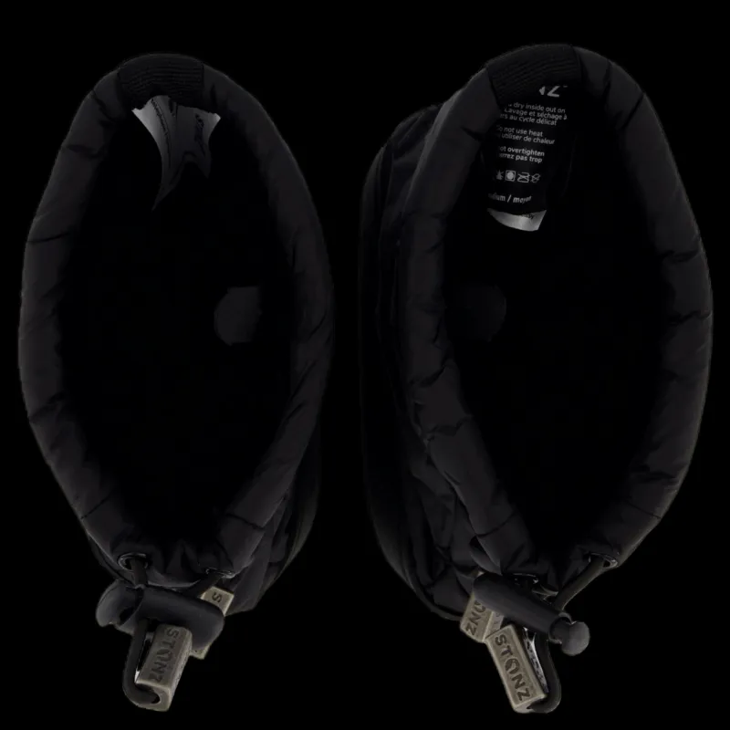Stonz Toddler Puffer Booties Black Svart