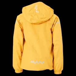 ISBJÖRN Of Sweden Storm Hardshell Jacket Kids Saffron Gul