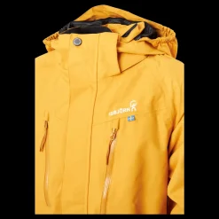 ISBJÖRN Of Sweden Storm Hardshell Jacket Kids Saffron Gul