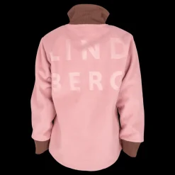 New Lindberg Stormy Jacket, Windfleece Grey/blush Rosa