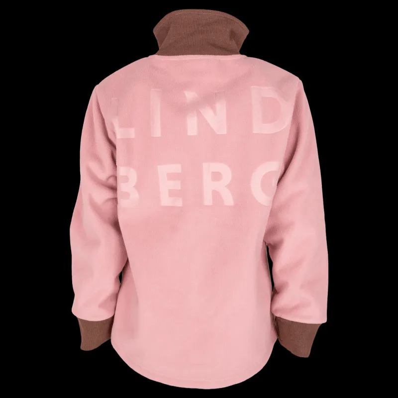 New Lindberg Stormy Jacket, Windfleece Grey/blush Rosa
