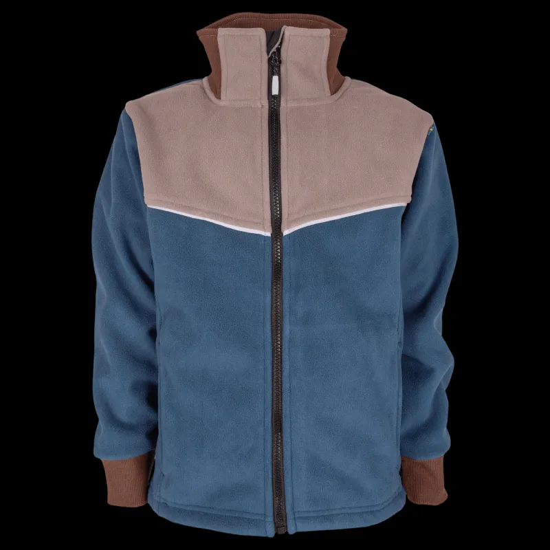 Lindberg Stormy Jacket, Windfleece Grey/dark Blue Blå och Grå Online