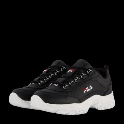 Fila Strada Low Wmn Black Svart Outlet