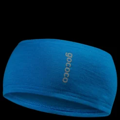 Discount Gococo Straight Headband Wool Blue Blå