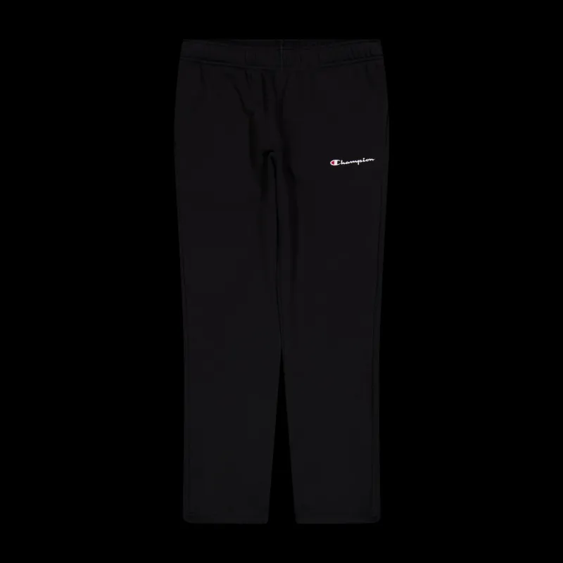 Champion Straight Hem Pants Black Beauty Svart Online