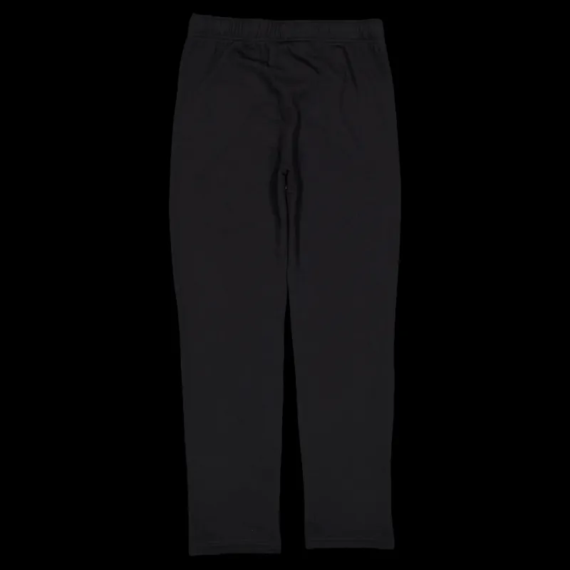 Champion Straight Hem Pants Black Beauty Svart Outlet