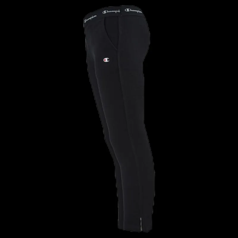 Discount Champion Straight Hem Pants Junior Black Svart