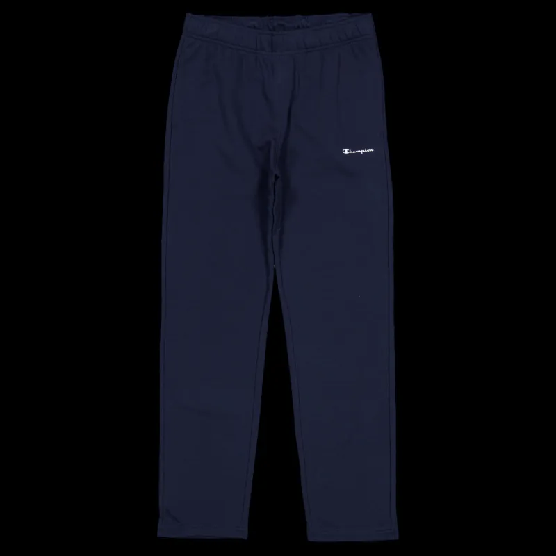 Outlet Champion Straight Hem Pants Sky Captain Blå