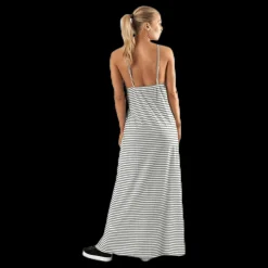 Pieces Strap Ankle Dress White Vit