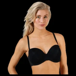 Online Calvin Klein Strapless Push Up Black Svart
