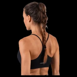Clearance Casall Strappy Sports Bra Black Svart
