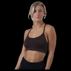 Casall Strappy Sports Bra Brown Brun Hot