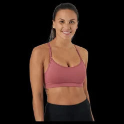 Online Casall Strappy Sports Bra Calming Red Rosa