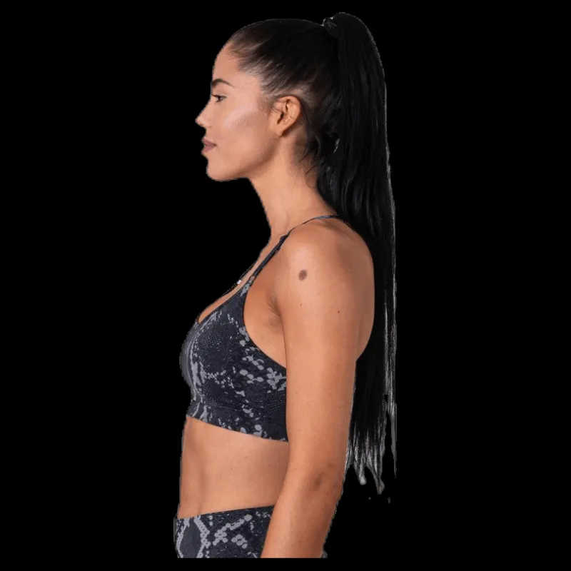 New Casall Strappy Sports Bra Grey Grå