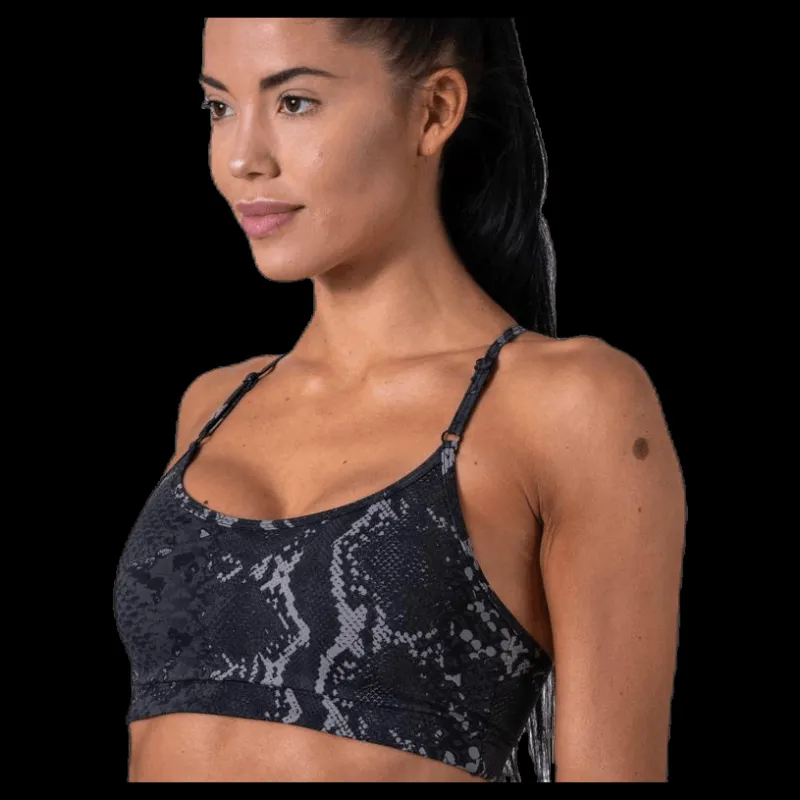 New Casall Strappy Sports Bra Grey Grå