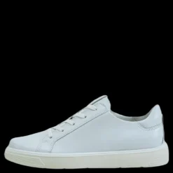 Outlet ECCO Street Tray Laced Shoes White Vit