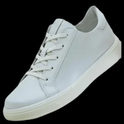Outlet ECCO Street Tray Laced Shoes White Vit