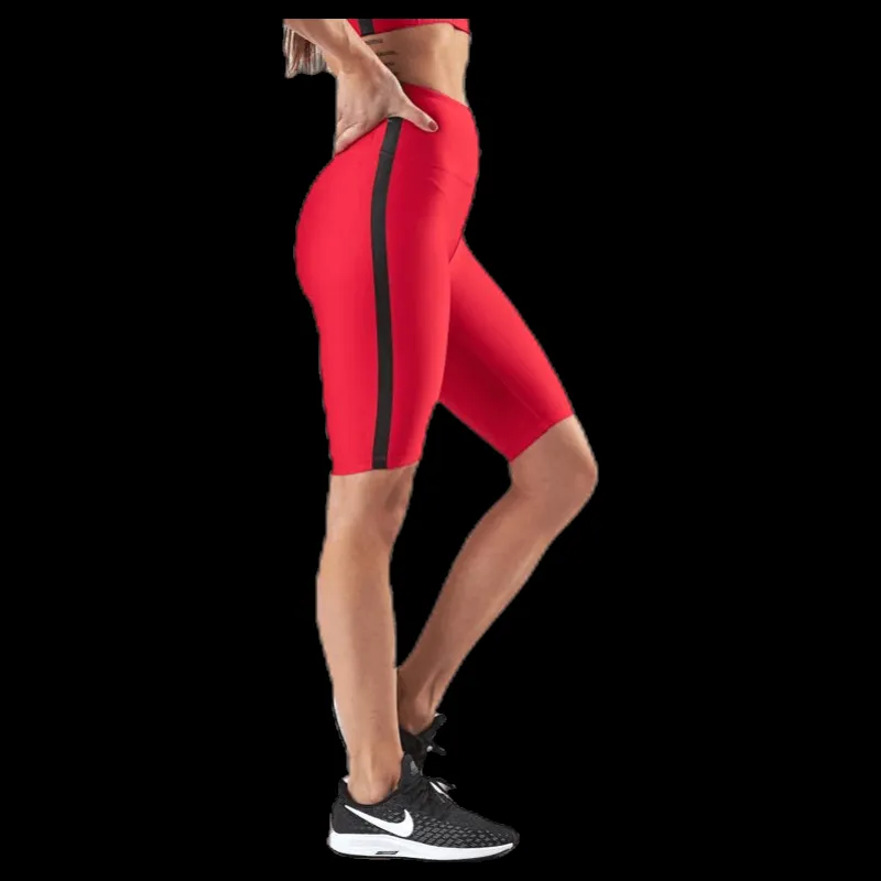 Best Röhnisch Stripe Bike Tights Red Röd