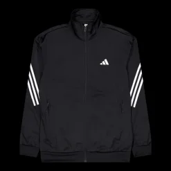 Discount adidas Tennis 3-stripe Knitted Jacket Black Svart