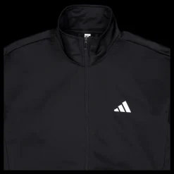 Discount adidas Tennis 3-stripe Knitted Jacket Black Svart