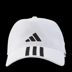 adidas 3-Stripes AEROREADY Running Training Baseball Cap White Vit