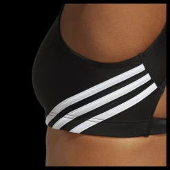 Outlet adidas 3-Stripes Bikini Black / White Svart