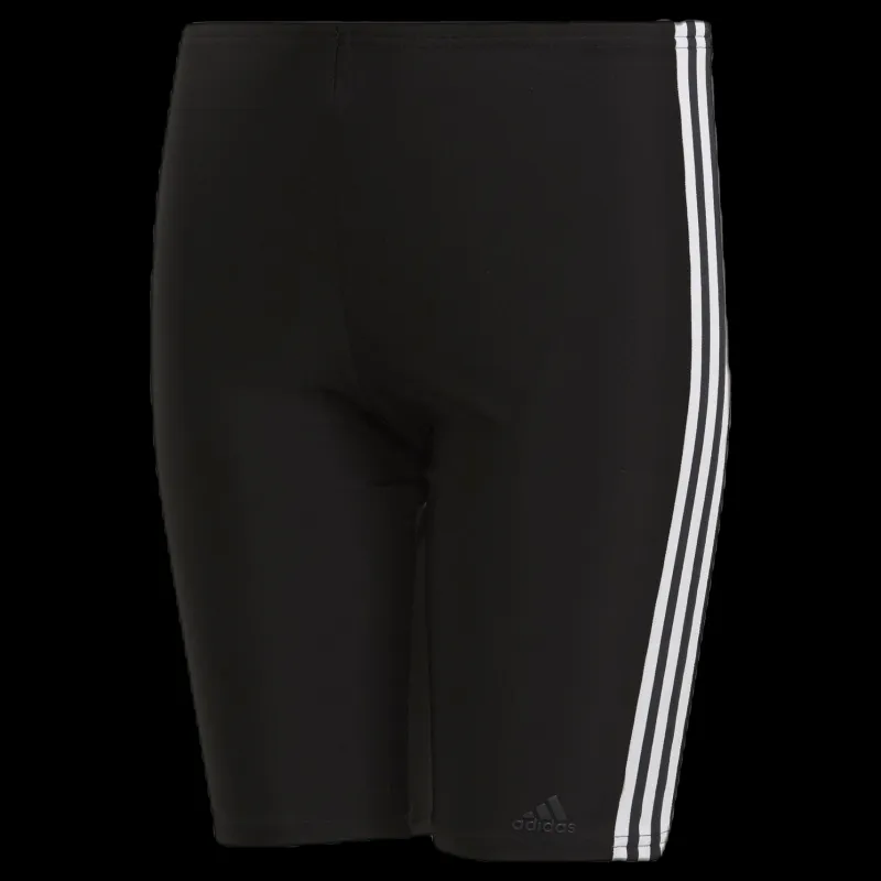 Hot adidas 3-Stripes Swim Jammers Black Svart
