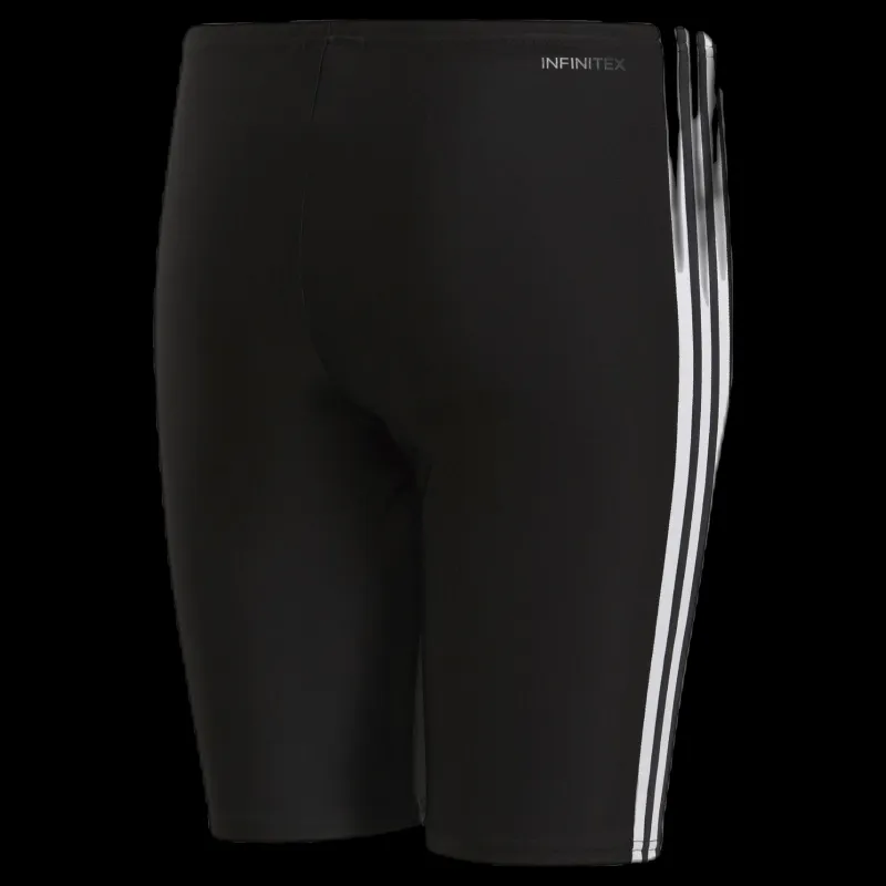 Hot adidas 3-Stripes Swim Jammers Black Svart