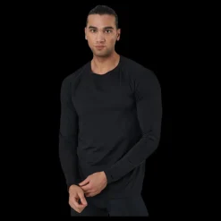 Casall Structured Longsleeve Black Svart Outlet