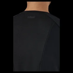 Casall Structured Longsleeve Black Svart Outlet