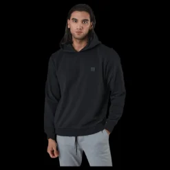 Outlet Jack & Jones Studio Sweat Hood Ltn Black Svart