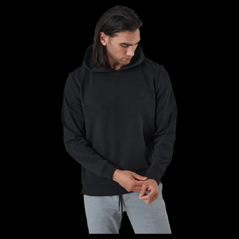 Outlet Jack & Jones Studio Sweat Hood Ltn Black Svart