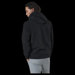 Outlet Jack & Jones Studio Sweat Hood Ltn Black Svart