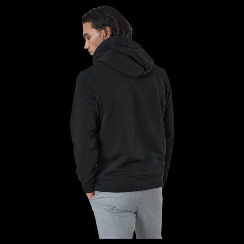 Outlet Jack & Jones Studio Sweat Hood Ltn Black Svart