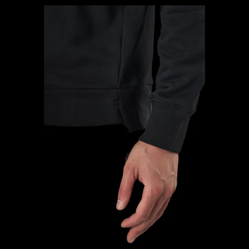 Outlet Jack & Jones Studio Sweat Hood Ltn Black Svart