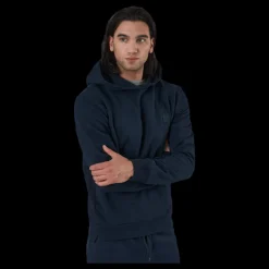 Jack & Jones Studio Sweat Hood Ltn Blue Blå Best