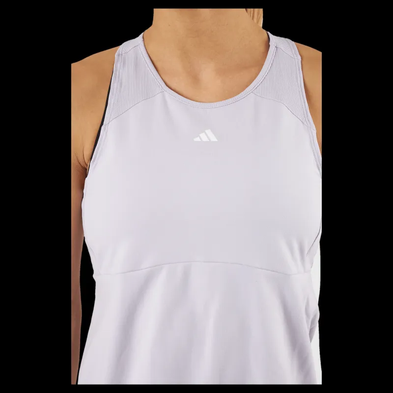 Hot adidas Studio Tank Top Sildaw/White Vit