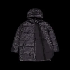 Outlet Puma Style Hooded Down Jacket Black