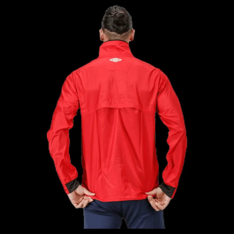 New Umbro Sublime Training Jacket Red Röd