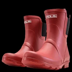 Mols Suburbs Rubber Boot Red Röd Best