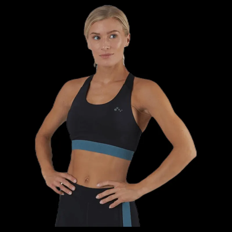 Only Play Sula Training Bra Black Svart Outlet