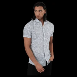 Jack & Jones Summer Blackpool Shirt S/S White Vit Discount